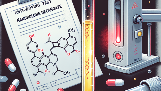 Presence of nandrolone decanoate in anti-doping tests