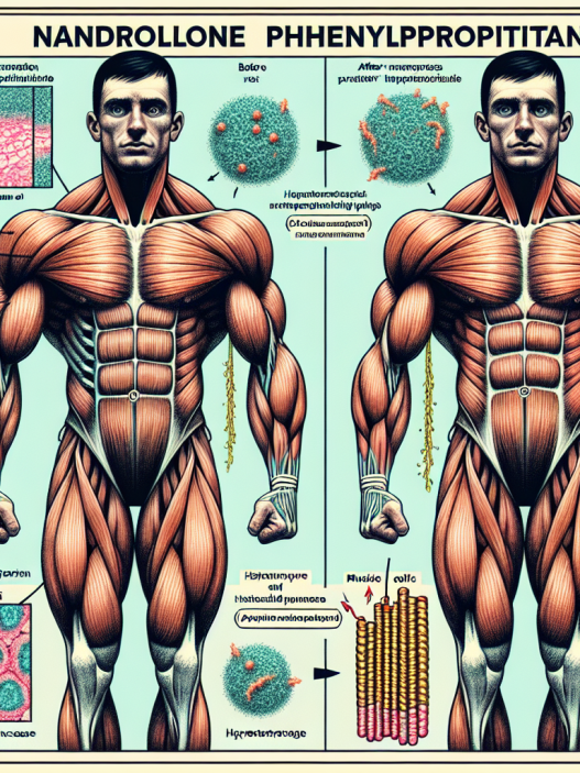 Role of nandrolone phenylpropionate in muscle mass increase