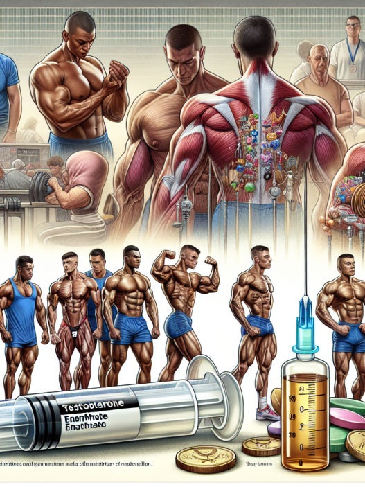 Utilizing testosterone enanthate in bodybuilding and competitions