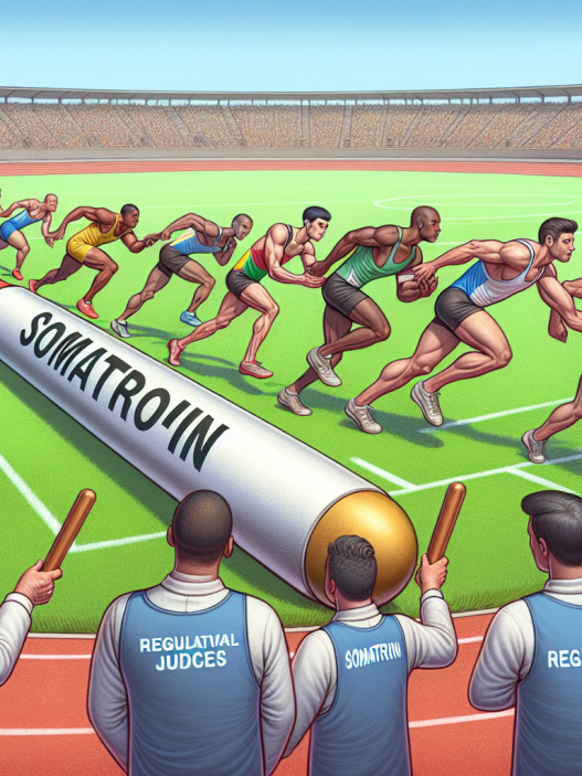 Regulation of somatropin use in sports