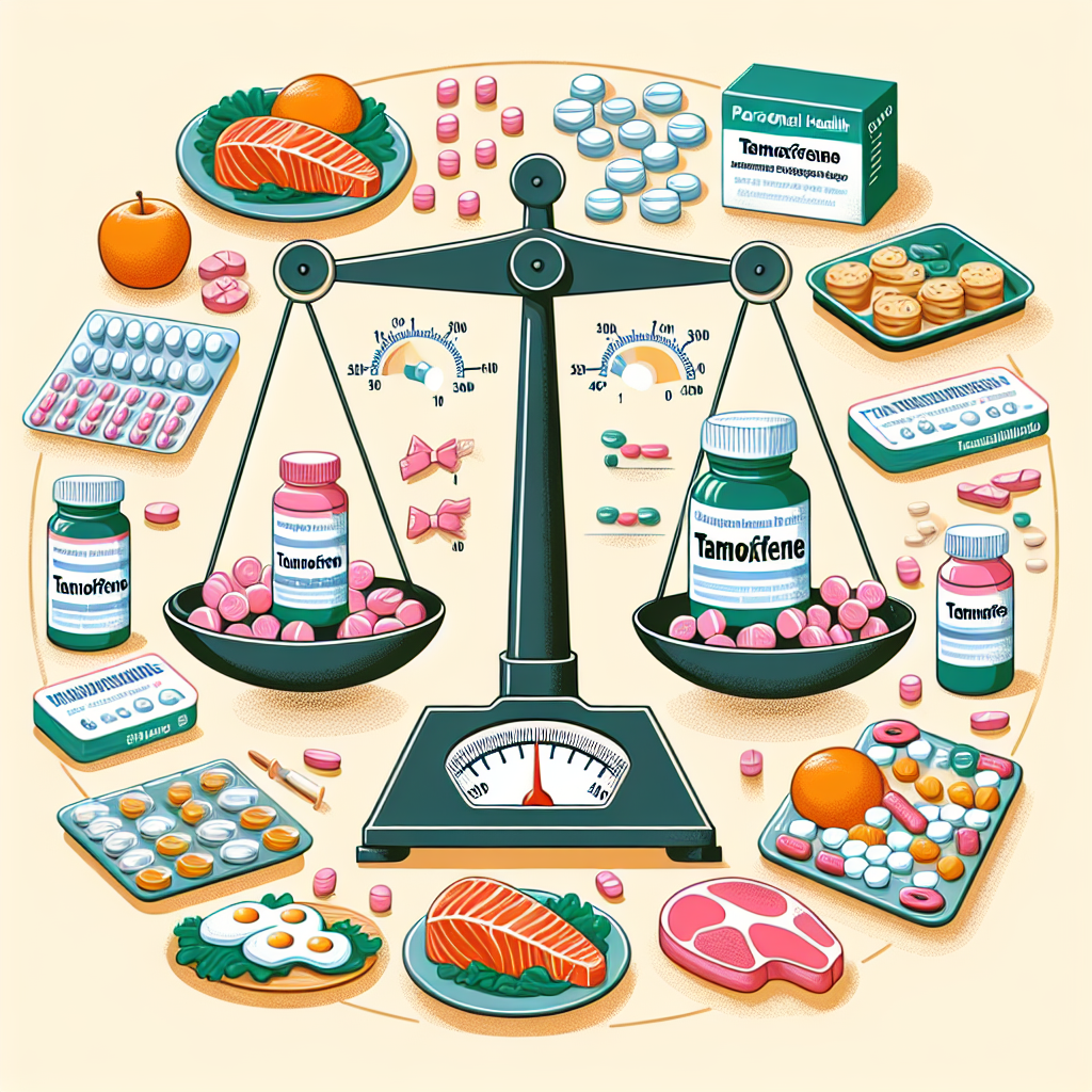 Caloric surplus strategy with tamoxifene