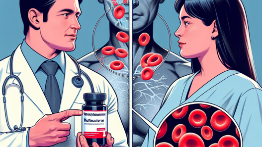 Hematocrit control during methyltestosterone use