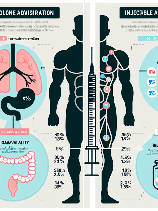 Bioavailability of trestolone acetato: oral vs injectable comparison