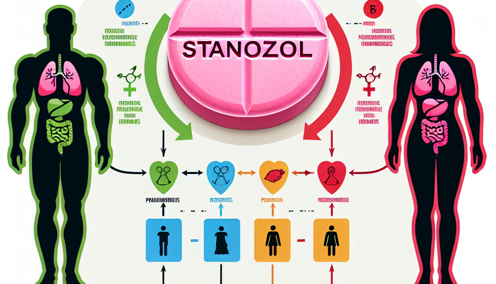 Gender differences in response to stanozololo compresse