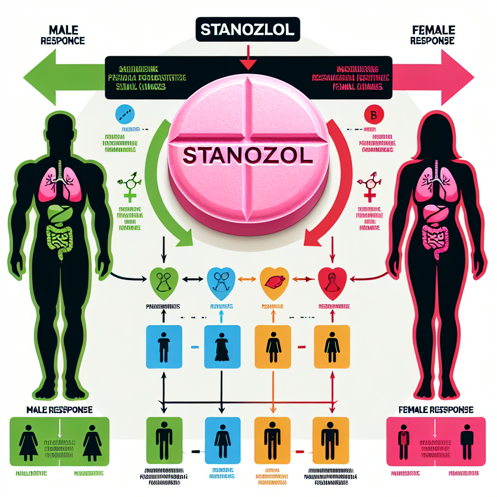 Gender differences in response to stanozololo compresse