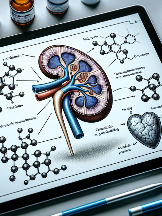 Kidney function and halotestin