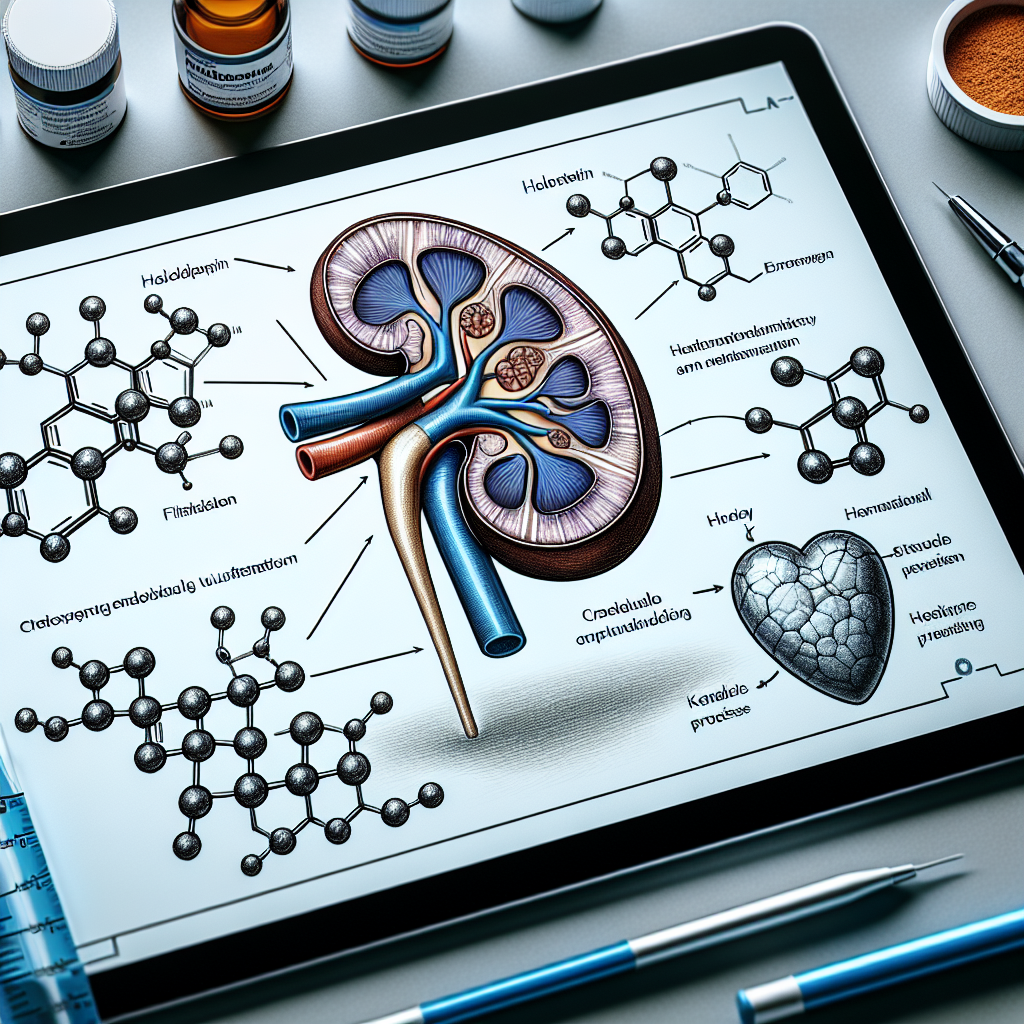 Kidney function and halotestin