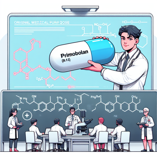 Original medical purpose of primobolan