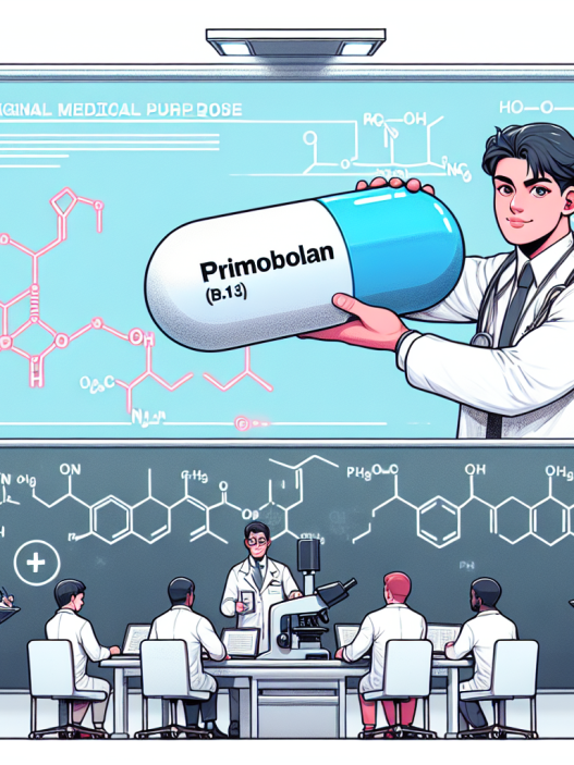 Original medical purpose of primobolan
