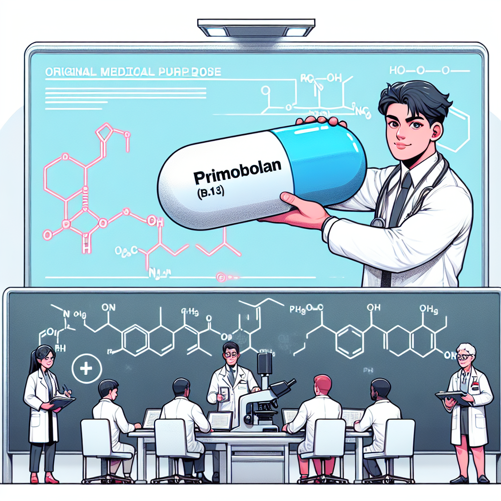 Original medical purpose of primobolan
