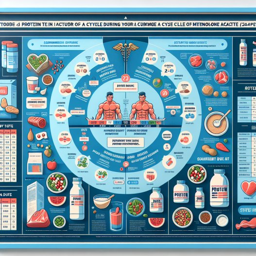 Protein intake recommendations during acetato di metenolone cycle