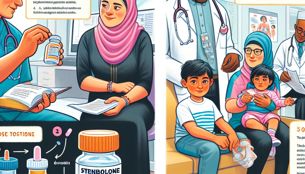 Stenbolone in pediatric patients: safety and use
